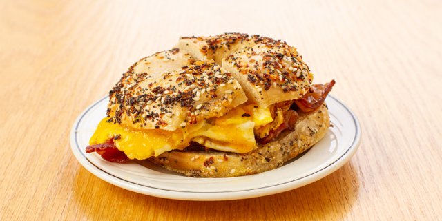 Bacon, Egg & Cheese Sandwiches