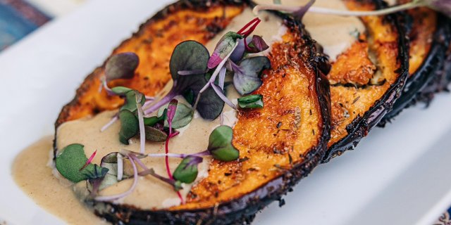 Sweet & Spicy Glazed Eggplant