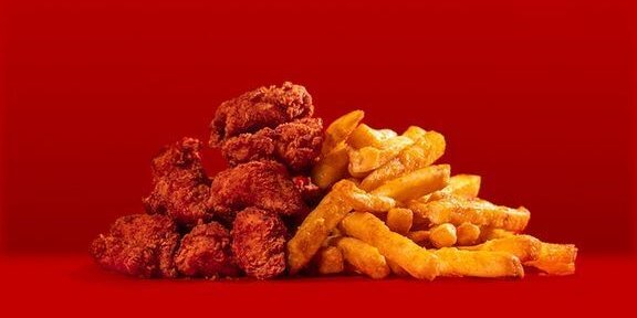 Hot Chick-In Bites Combo Box