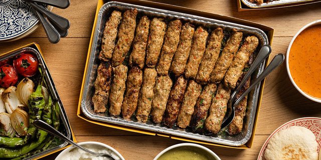 Chicken Kafta Kebabs