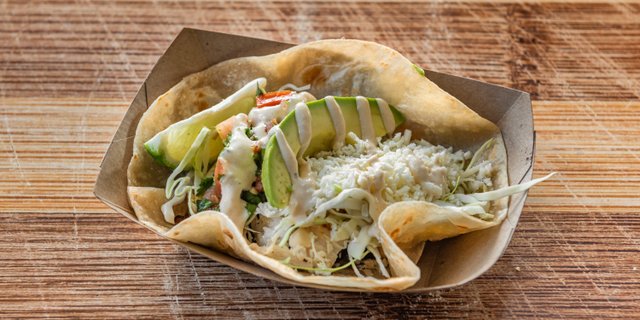 Pollo Asado Taco