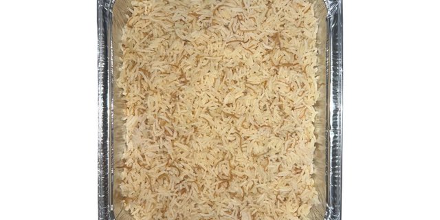 White Rice Tray