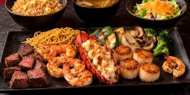 Seafood Delight Hibachi Dynasty Combination