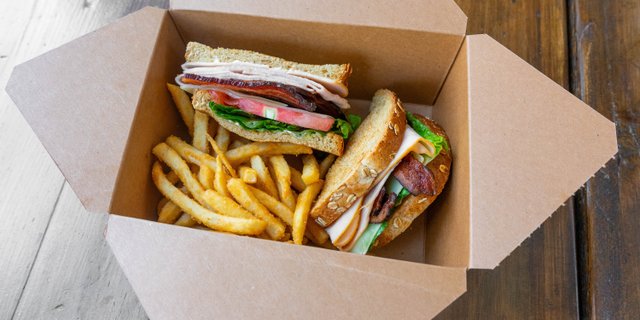 Turkey Club Sandwich Boxed Lunch