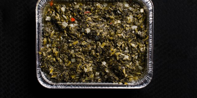 Mustard Greens Pan