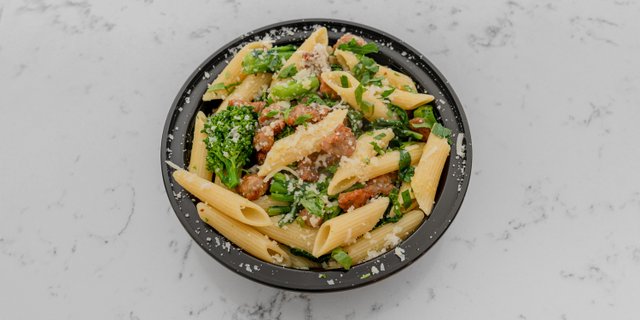 Individual Penne, Broccoli Rabe & Sausage