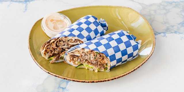 Lamb & Beef Gyro Wrap