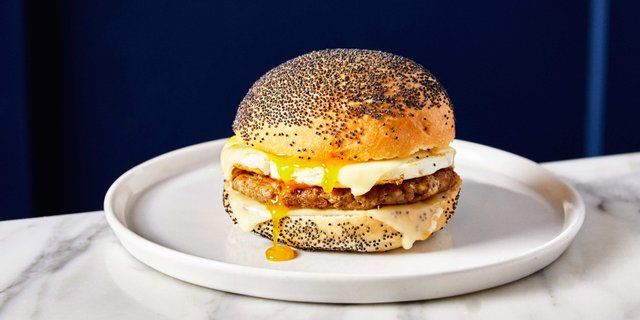 Chicken Sausage, Egg & Cheese Sandwich