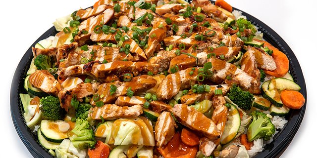 Chicken Group Teriyaki Platter