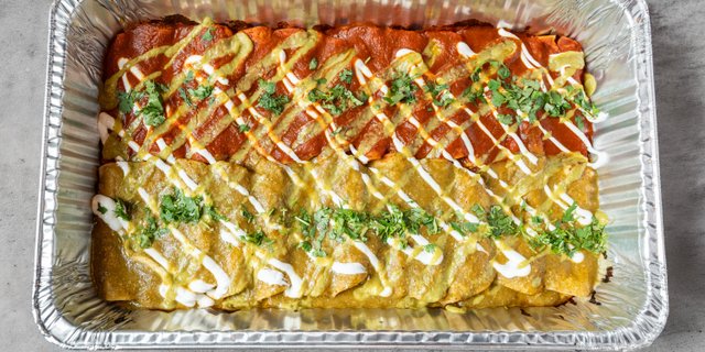 Vegetarian Enchiladas Pan
