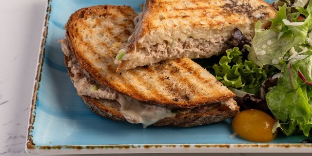 Tuna Melt Panini Tray