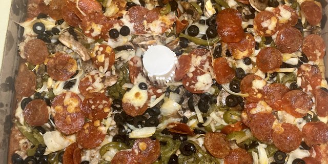 The Works Sicilian Pizza