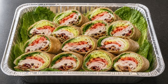 Turkey Club Wraps
