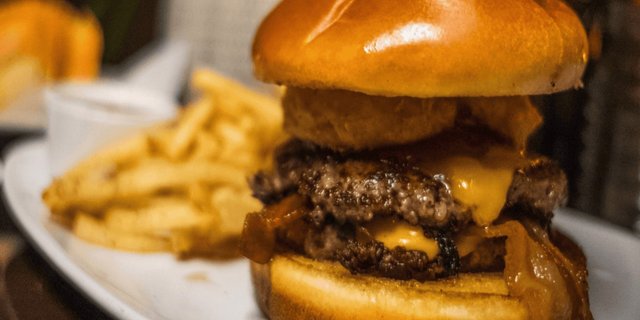 Smoked Bacon Cheddar Burger