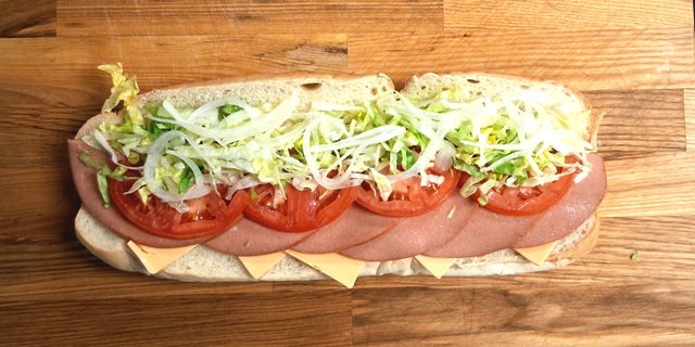 Bologna & Cheese Sandwich