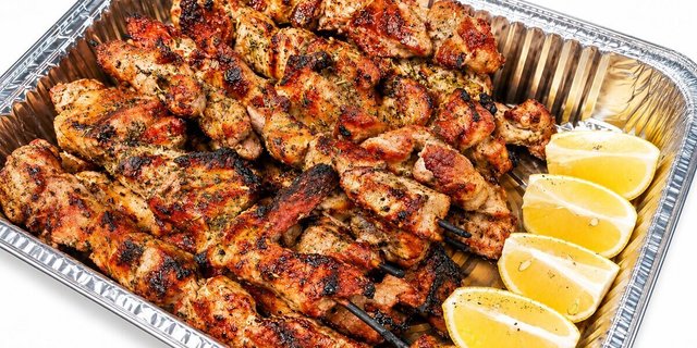 Pork Souvlaki Sticks