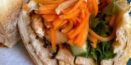 Grilled Lemongrass Chicken Bánh Mì