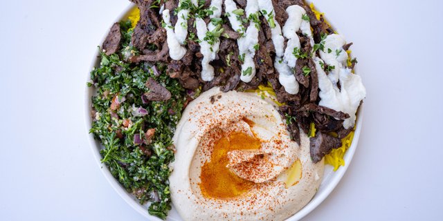 Wagyu Beef Shawarma Plate