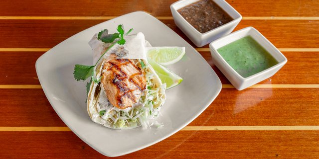 Salmon Taco