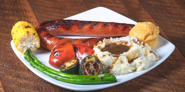 Smoked Sausage Platter