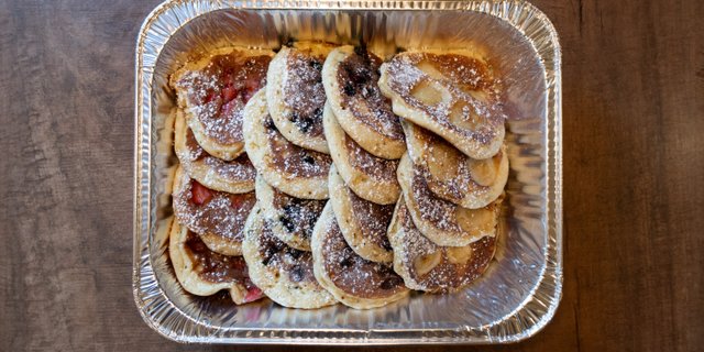 Mini Fruit Pancakes Combo