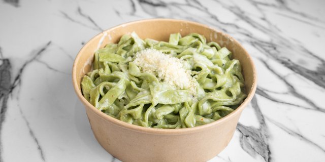 Spinach Fettuccine Alfredo