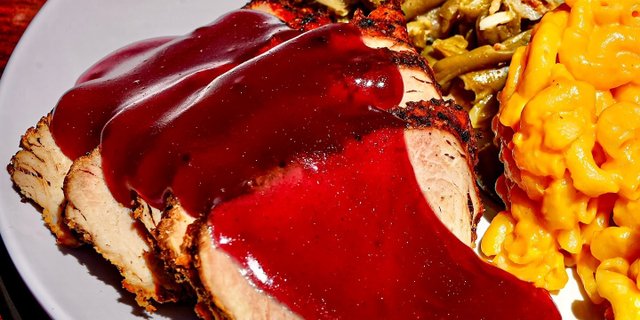 Huckleberry Pork Tenderloin