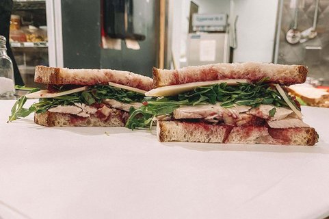 Turkey Cranberry Sandwich Packed Lunch