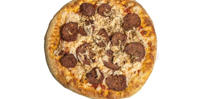Vegan Mona Lisa Pizza