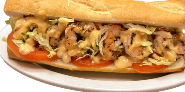 Shrimp Po' Boy Tray