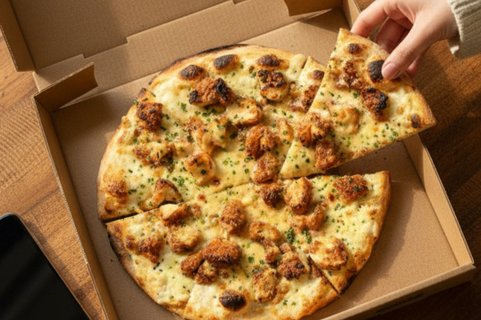 Chicken Fried Pizza