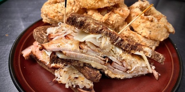 Cajun Turkey Reuben Sandwich