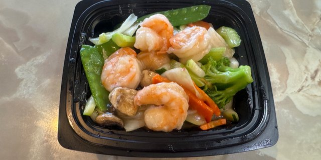 Shrimp w/ Mixed Vegetables