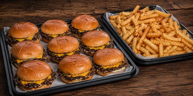 Smash Burger Tray