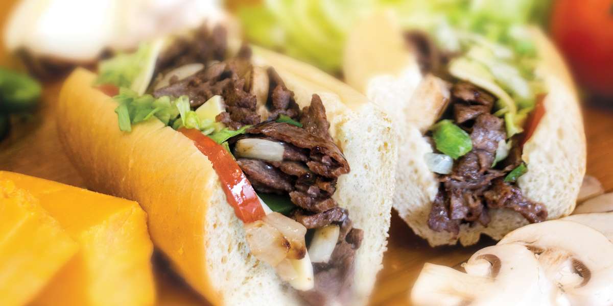 We're what happens when you combine the soul of South Philly cheesesteaks with a passion for serving great food. Our cheesesteaks and sandwiches are all hand-sliced, freshly prepared and made-to-order. We're not just a place to get a great meal, it's a place that will make a difference in your day.  - Steak Escape