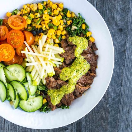 Chimichurri Steak Salad