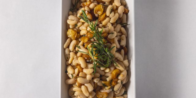 Rosemary & Garlic Three-Bean Salad