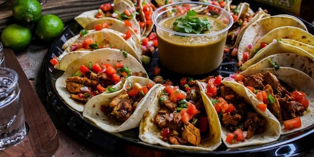 Chicken BLT Tacos