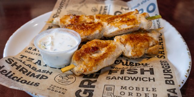 Chicken Souvlaki Skewers