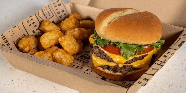 DOUBLE CHEESEBURGER BOX