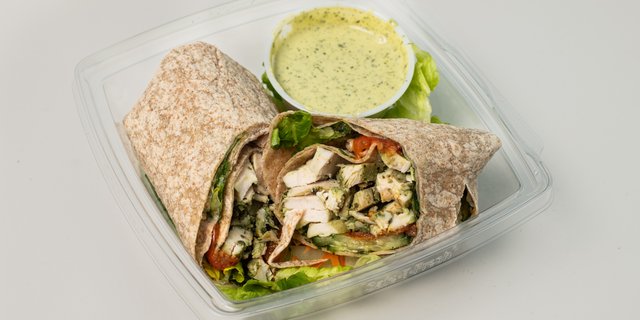 Pesto Chicken Wrap
