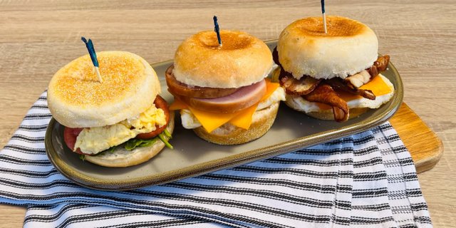 English Muffin Sliders