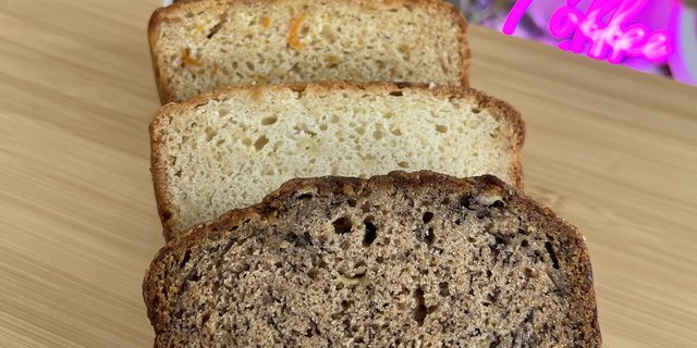 Vegan Peach Bread Loaf