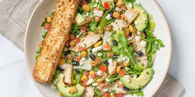 Chicken Avocado Chopped Salad