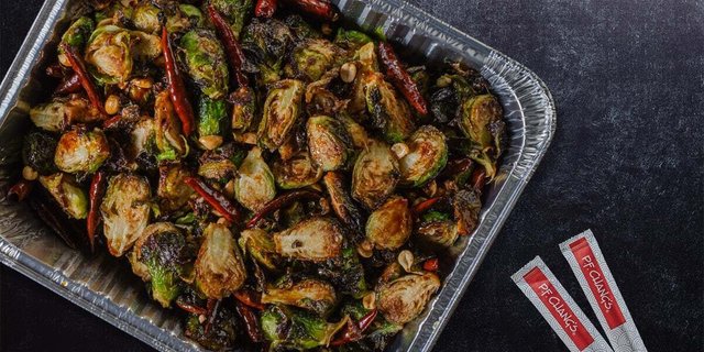 Kung Pao Brussel Sprouts