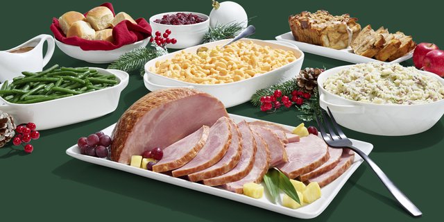 Baked Ham Feast for 1