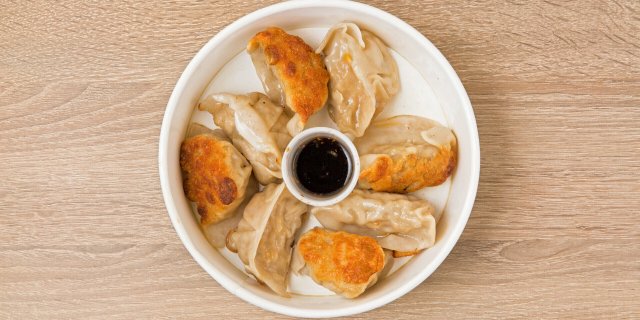 Pan-Fried Chicken Dumpling