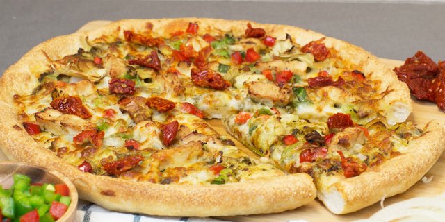 Pesto Lover's Pizza