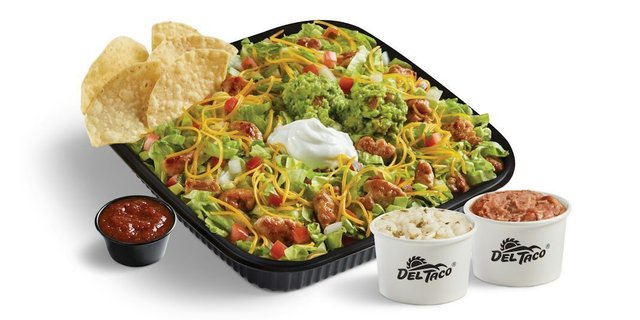 Taco Salad With Grilled Chicken Meal
