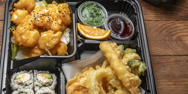 Bang Bang Shrimp Bento Box